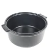 Appolia souffléform 2,4L 24 cm matt svart