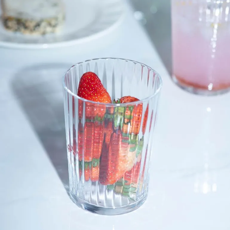 Aqua vannglass 50 cl 6 stk klar
