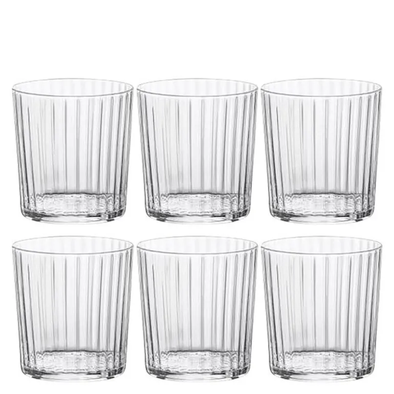 Aqua vannglass 35 cl 6 stk klar
