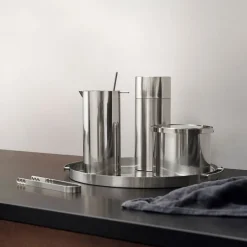 Arne Jacobsen serveringsbrett 33,5 cm stål