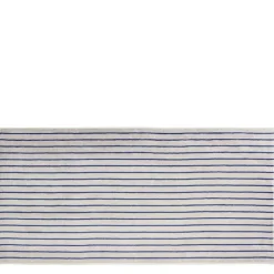 Arto badehåndkle 140x70 cm beige/blå tynne striper