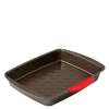 Asimetria ildfast form 27x35 cm mørk grå