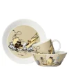 Asjett 19 cm Bisamrotta beige