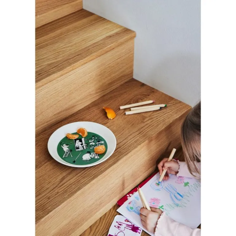 Asjettsett 19 cm tegning og jul