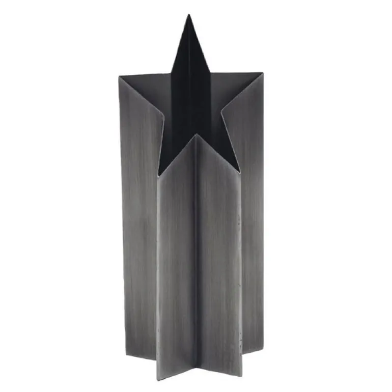 Asteri bordstjerne 27 cm antikk tinn