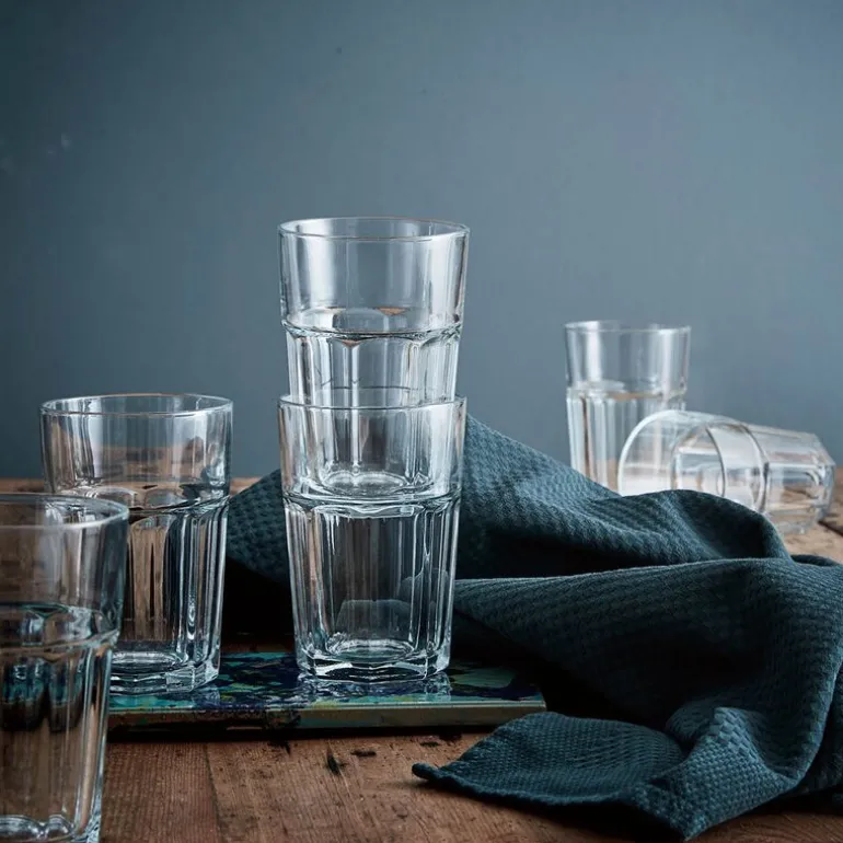 Atelier garnit glassett 18 deler 6x36 cl + 6x28 cl + 6x5 cl