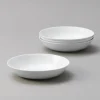 Atelier tallerken 21 cm 4 stk super white