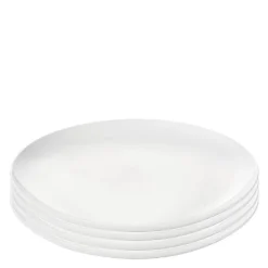 Atelier tallerken 27 cm 4 stk super white