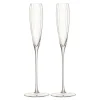 Aurelia champagneglass 16,5 cl 2 stk klar/rillet