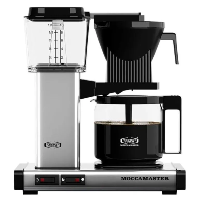 Automatic kaffetrakter 1,25L polished silver
