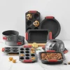 Bakeform for minimuffins 12 hull 36x18 cm keramisk non-stick