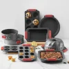 Bakeform for muffins 6 hull 36x18 cm keramisk non-stick