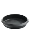 Bakeform i silikon rund 26 cm svart