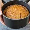 Bakeform med avtakbar bunn 15 cm nonstick grå
