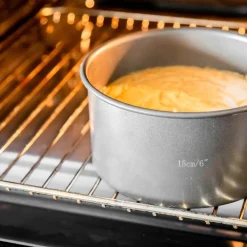 Bakeform med avtakbar bunn 15 cm nonstick grå