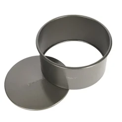 Bakeform med avtakbar bunn 18 cm nonstick grå