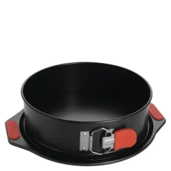 Bake It springform 24 cm svart/rød