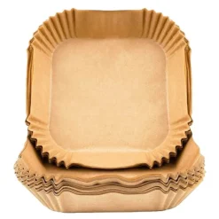 Bakepapir til airfryer 20x20 cm 50 stk