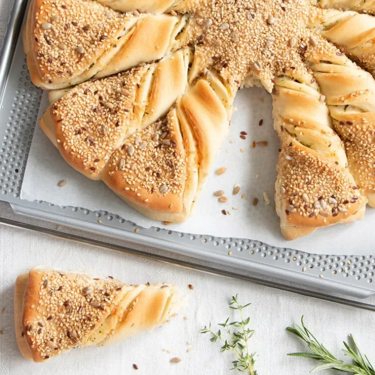 Bakeplate perforert justerbar 40x35 cm