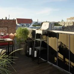 Balcone stand Scale bord/stativ 41x78x36 cm svart