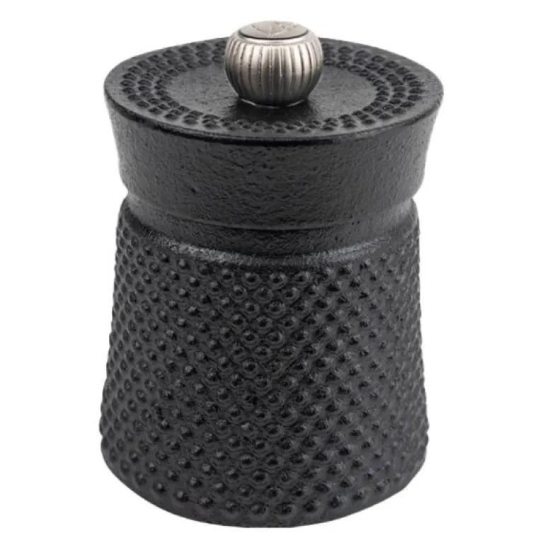 Bali pepperkvern i støpejern 8 cm svart