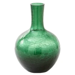 Ball Body vase S 32 cm mørk grønn