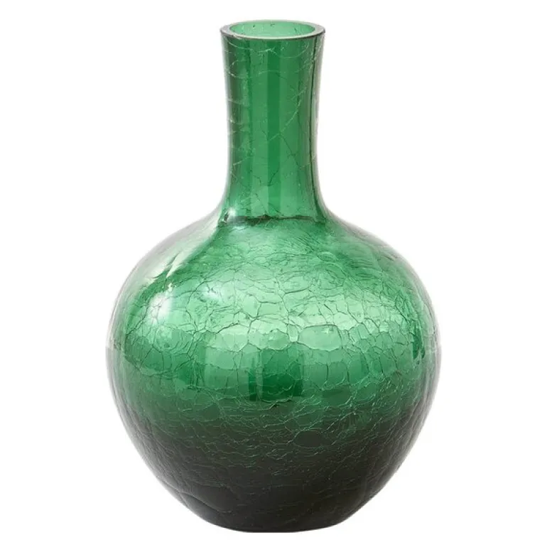 Ball Body vase S 32 cm mørk grønn