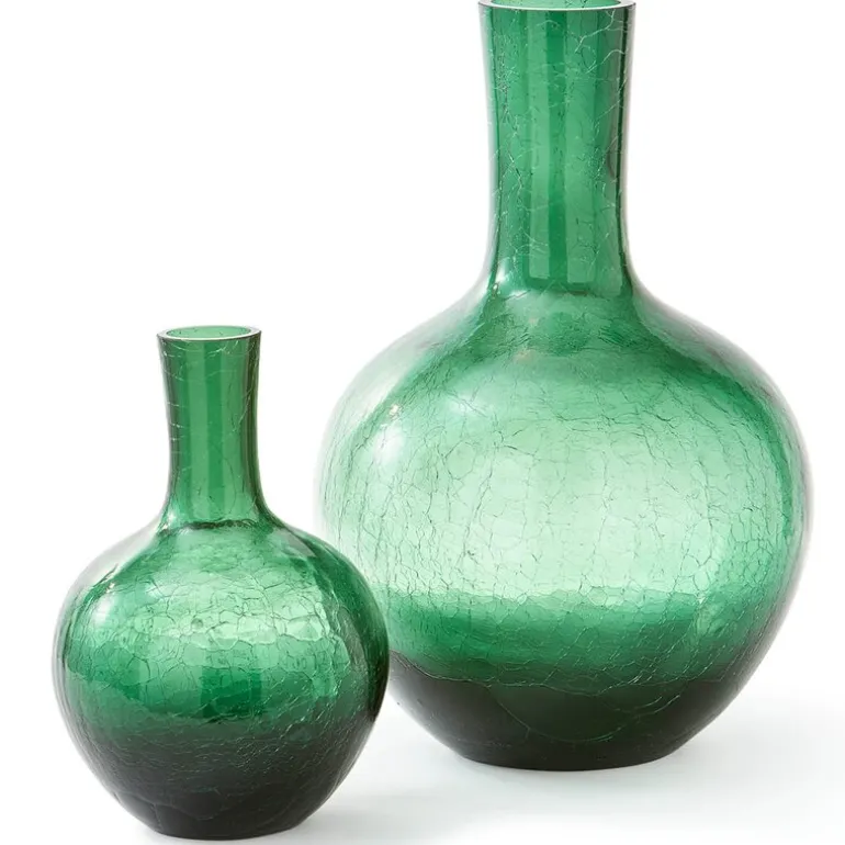 Ball Body vase S 32 cm mørk grønn