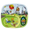 Bamse tallerken med 4 rom