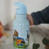 Bamse vannflaske 0,34L motiv blå