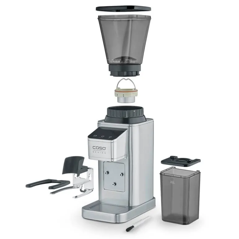 Barista Chef Inox kaffekvern sølv