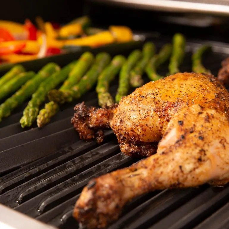 Baron 490 Shadow gassgrill med rotisseri og sidebrenner