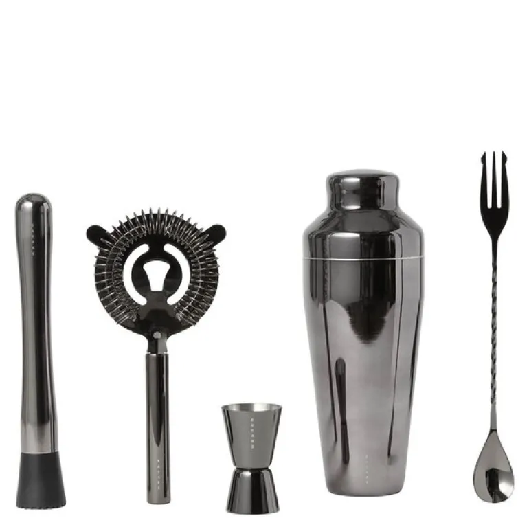 Barsett 5 deler gunmetal