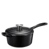Basic støpejernsgryte 1,9L svart