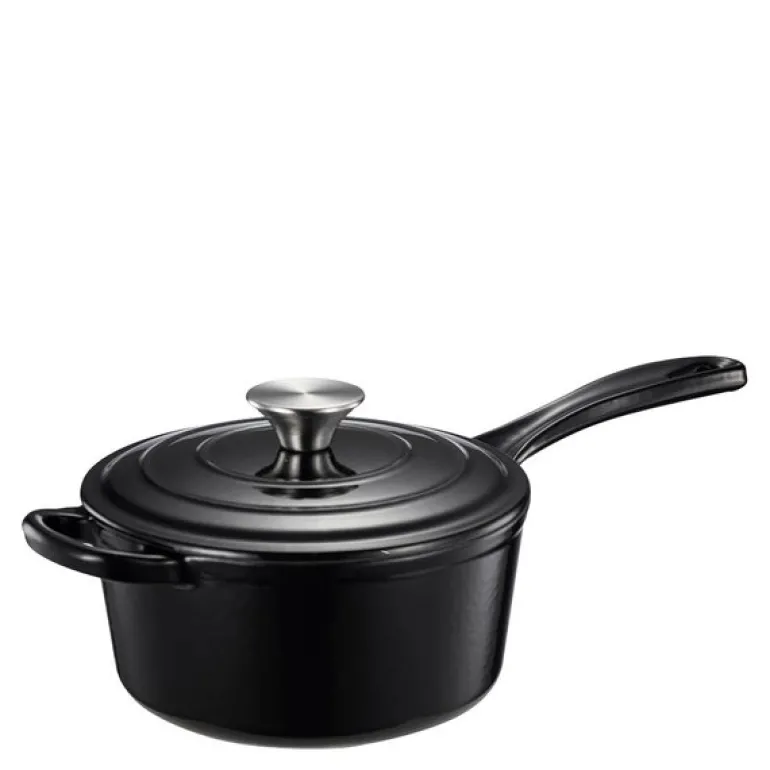 Basic støpejernsgryte 1,9L svart