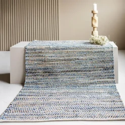 Bay denim ryeteppe 130x190 cm denimblå