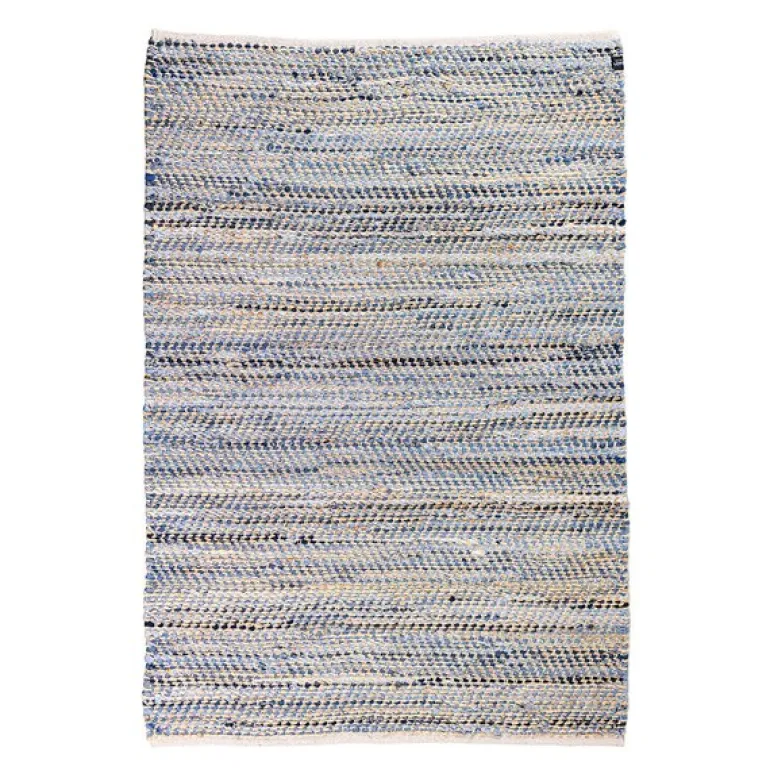 Bay denim ryeteppe 160x230 cm denimblå
