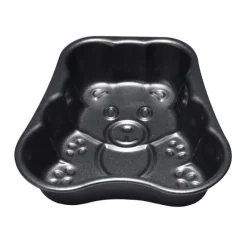 BAYk bakeform bamse 11 cm grå