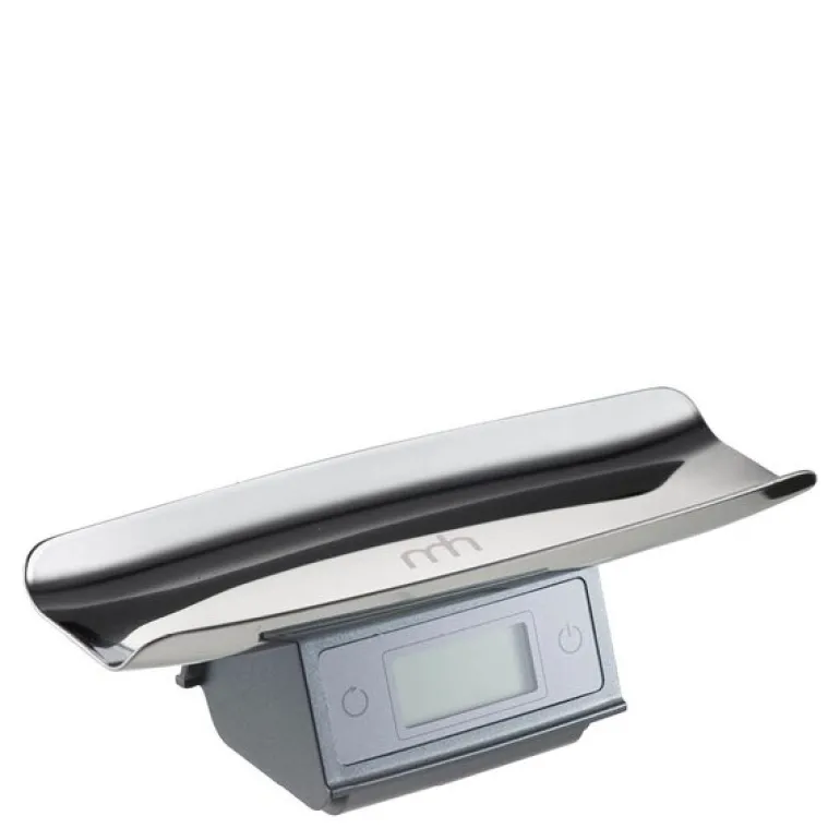 bAYk kjøkkenvekt 0,5-500g grå/blank