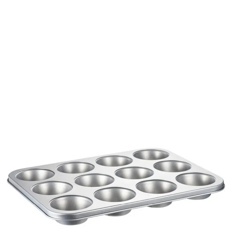 bAYk muffinsform 1L sølv