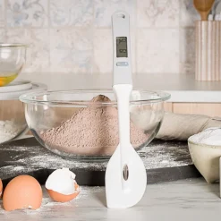 bAYk slikkepott m/termometer 30 cm hvit/grå