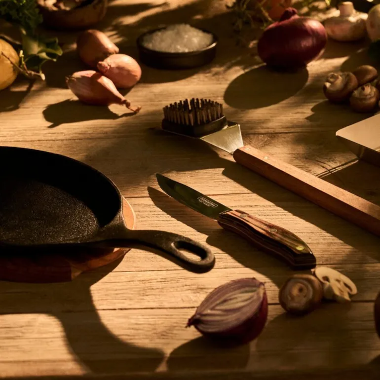 BBQ by Hellstrøm biffkniver 4 deler 23,8 cm natur