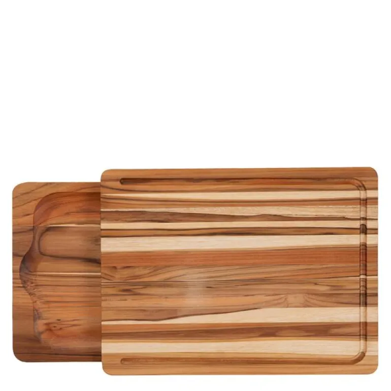 BBQ by Hellstrøm skjærefjøl 2 deler 40x30 cm teak