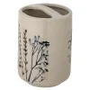 Bea såpedispenser + holder 8 cm natur