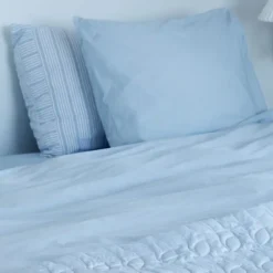 Bedding Collection dynetrekk 140x200+50x70 cm powder blue