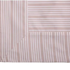 Bedding Collection dynetrekk 140x200+50x70 cm powder rose stripes