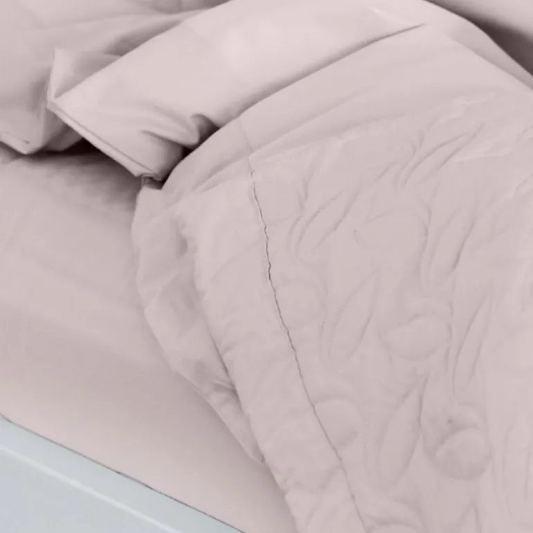 Bedding Collection laken 140x250 cm powder rose
