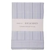 Bedding Collection putetrekk 50x70 cm 2 stk powder blue stripes