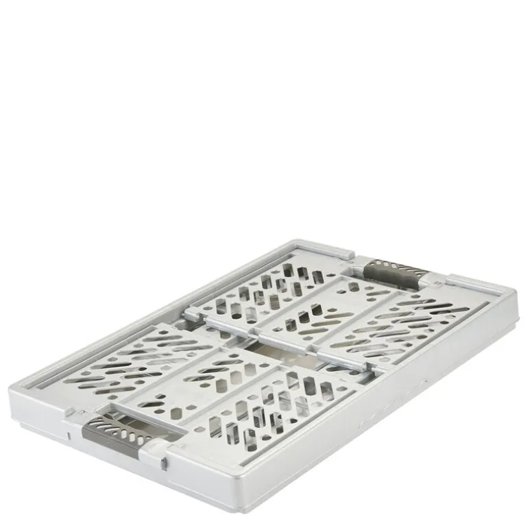 Ben oppbevaringsboks sammenleggbar 45L light silver
