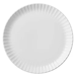 Bernadotte coupe tallerken 27,5 cm hvit